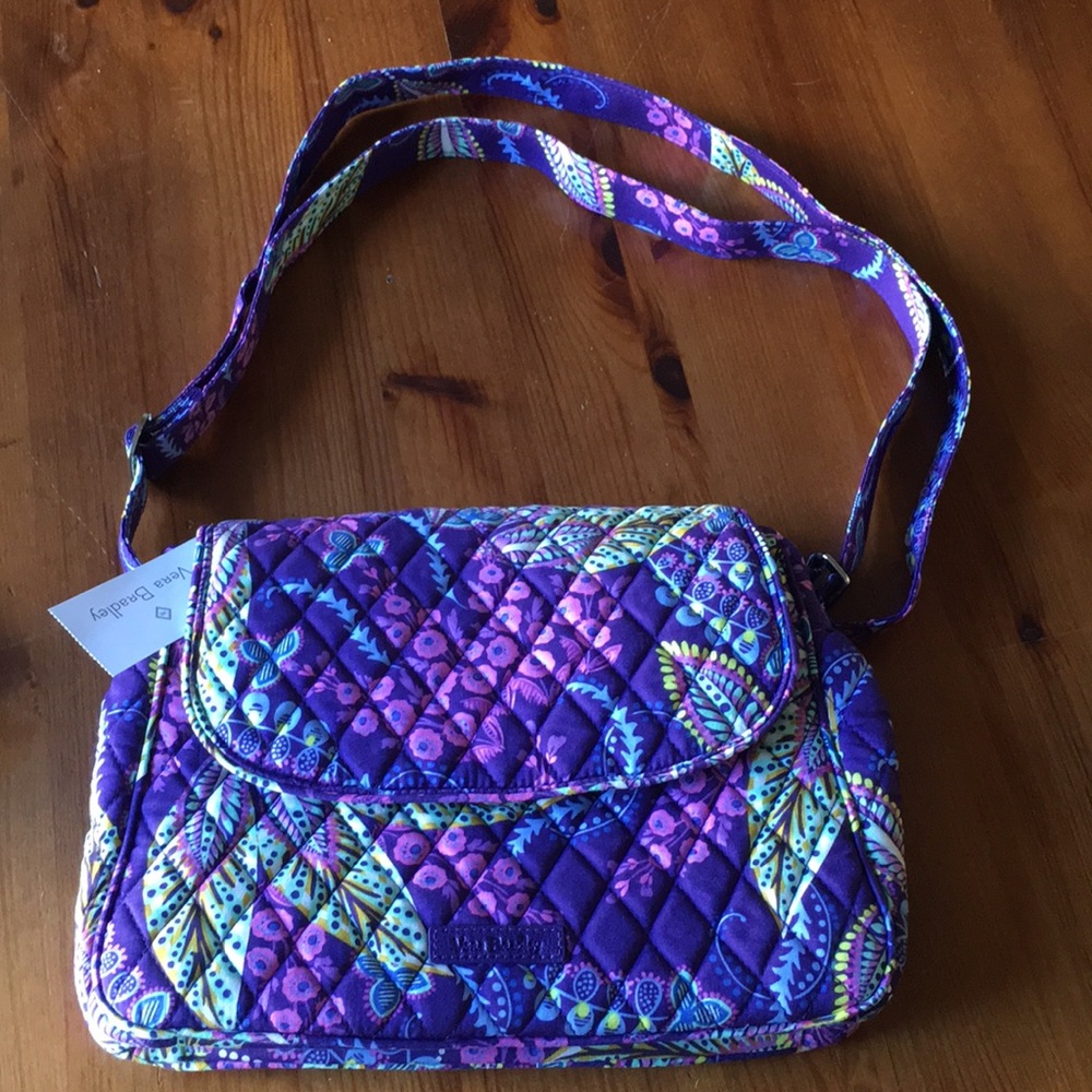 NWT Vera Bradley Medium Flap Crossbody